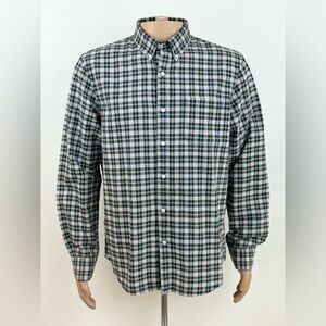 Denim & Supply Ralph Lauren Men's Long Sleeve Button Down Plaid Shirt, Size L